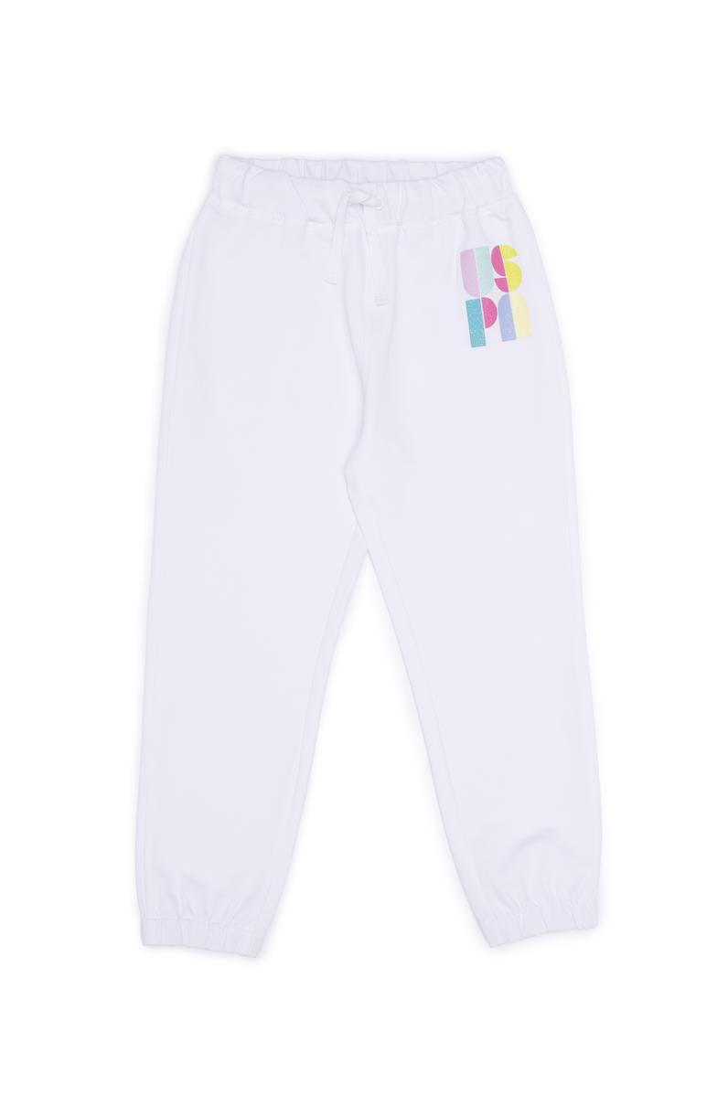 Kız Çocuk Beyaz Eşofman Altı