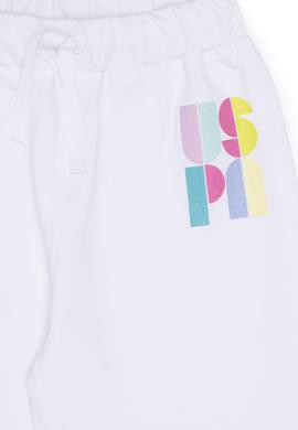 Kız Çocuk Beyaz Eşofman Altı - 50270090005