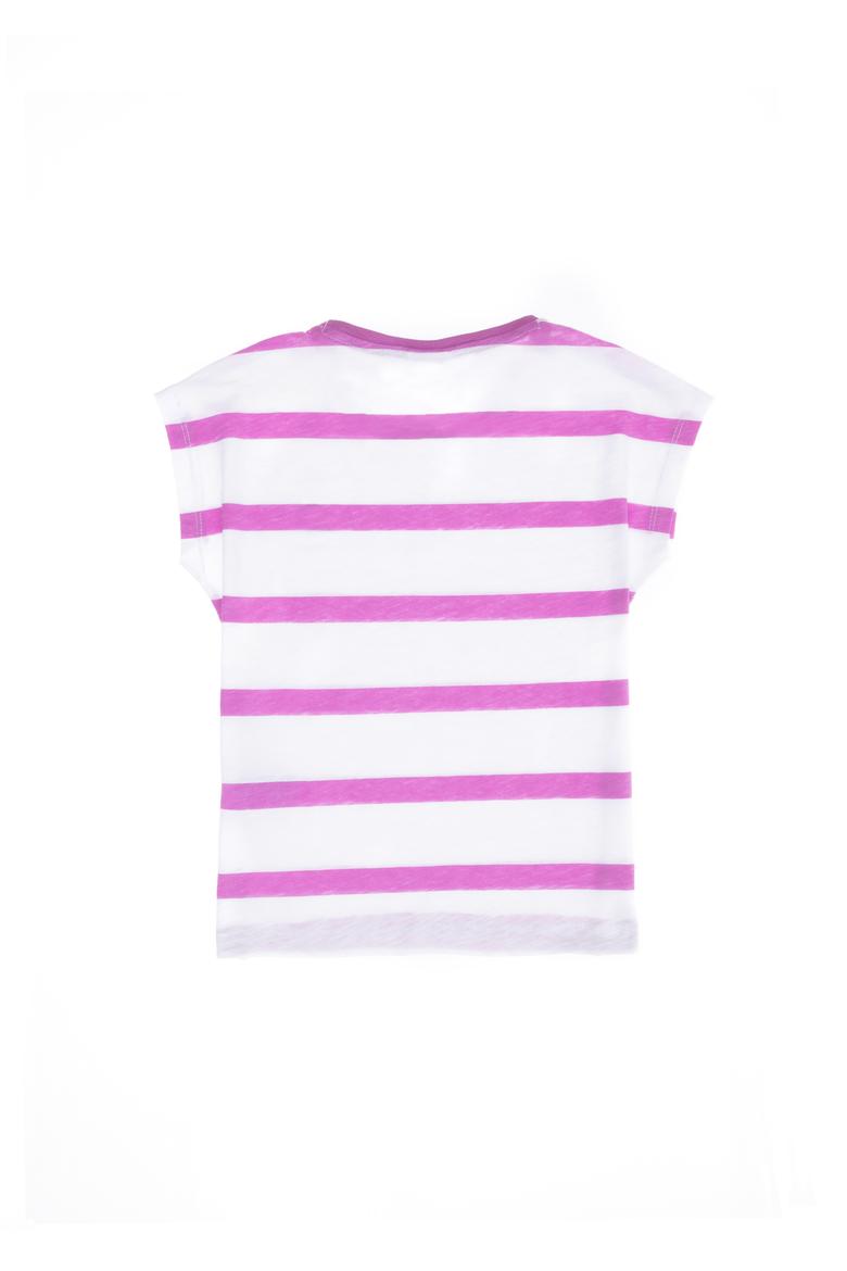 Kız Çocuk Menekşe Tişört - 50266181006