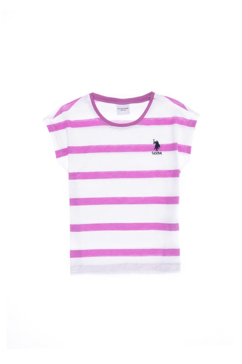 Kız Çocuk Menekşe Tişört