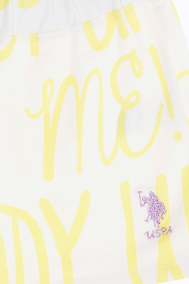 Çocuk Beyaz Örme Şort