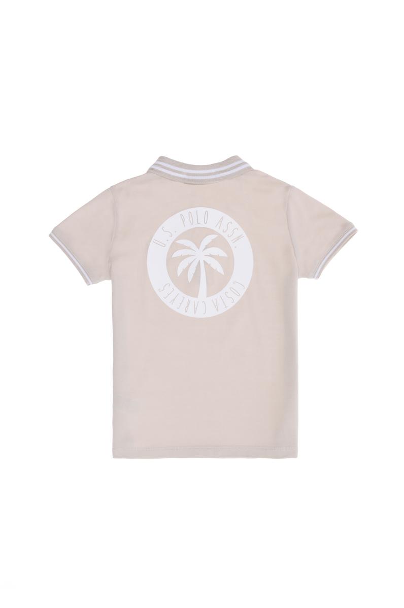 Erkek Çocuk Taş Polo Yaka Tişört