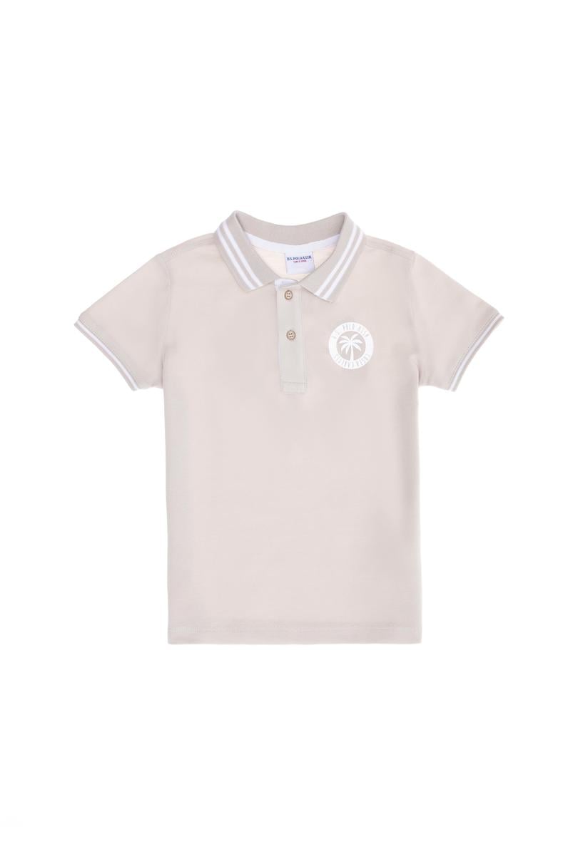 Erkek Çocuk Taş Polo Yaka Tişört