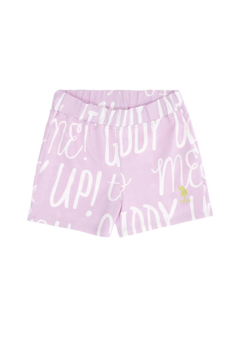 Çocuk Manolya Örme Şort
