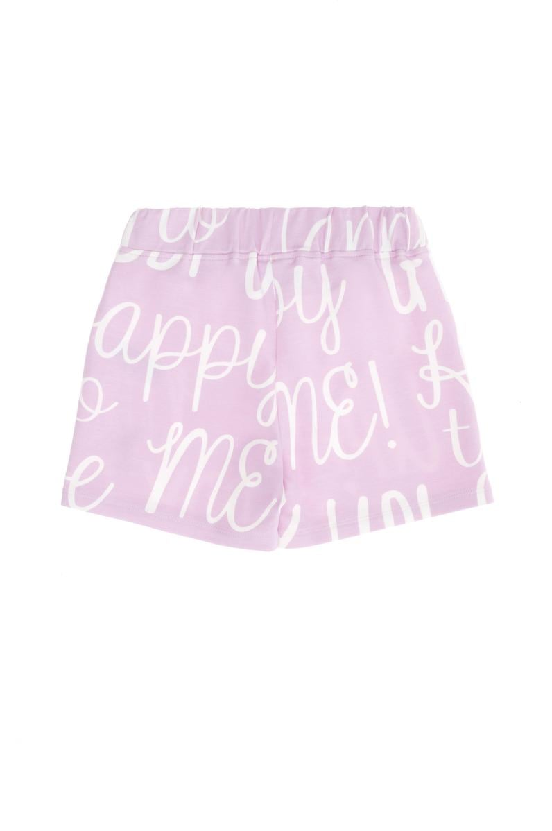 Çocuk Manolya Örme Şort