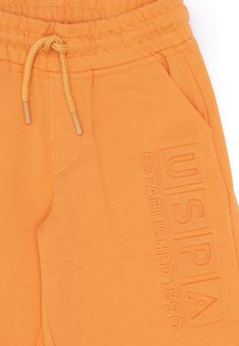 Çocuk Turuncu Örme Şort - 50269239010