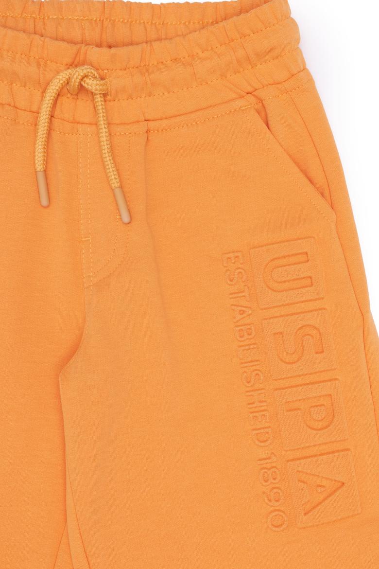 Çocuk Turuncu Örme Şort - 50269239010