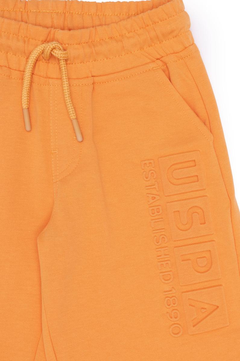 Çocuk Turuncu Örme Şort