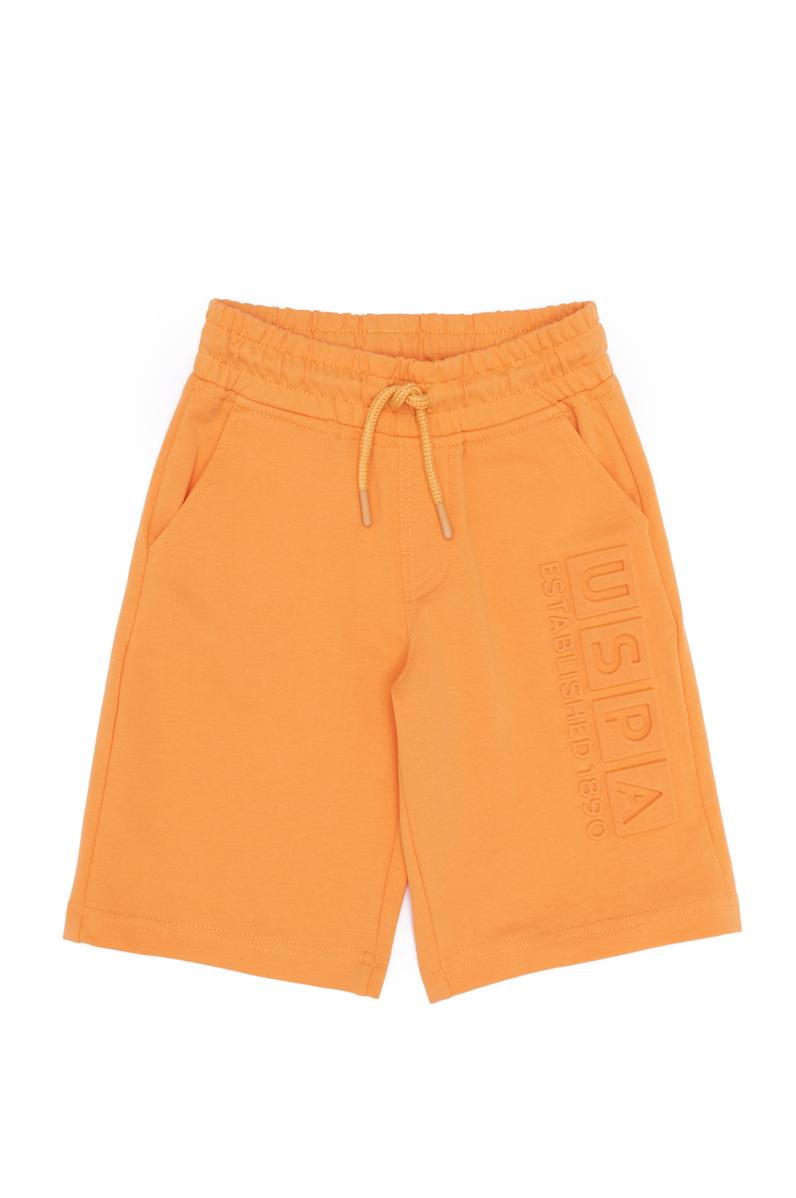 Çocuk Turuncu Örme Şort