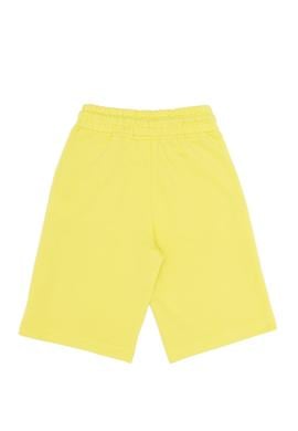 Çocuk Neon Sarı Örme Şort - 50269239030