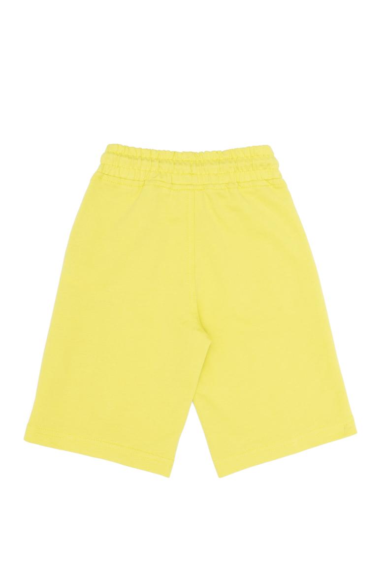 Çocuk Neon Sarı Örme Şort - 50269239030