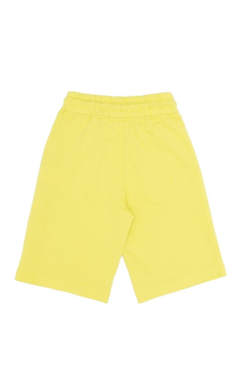 Çocuk Neon Sarı Örme Şort