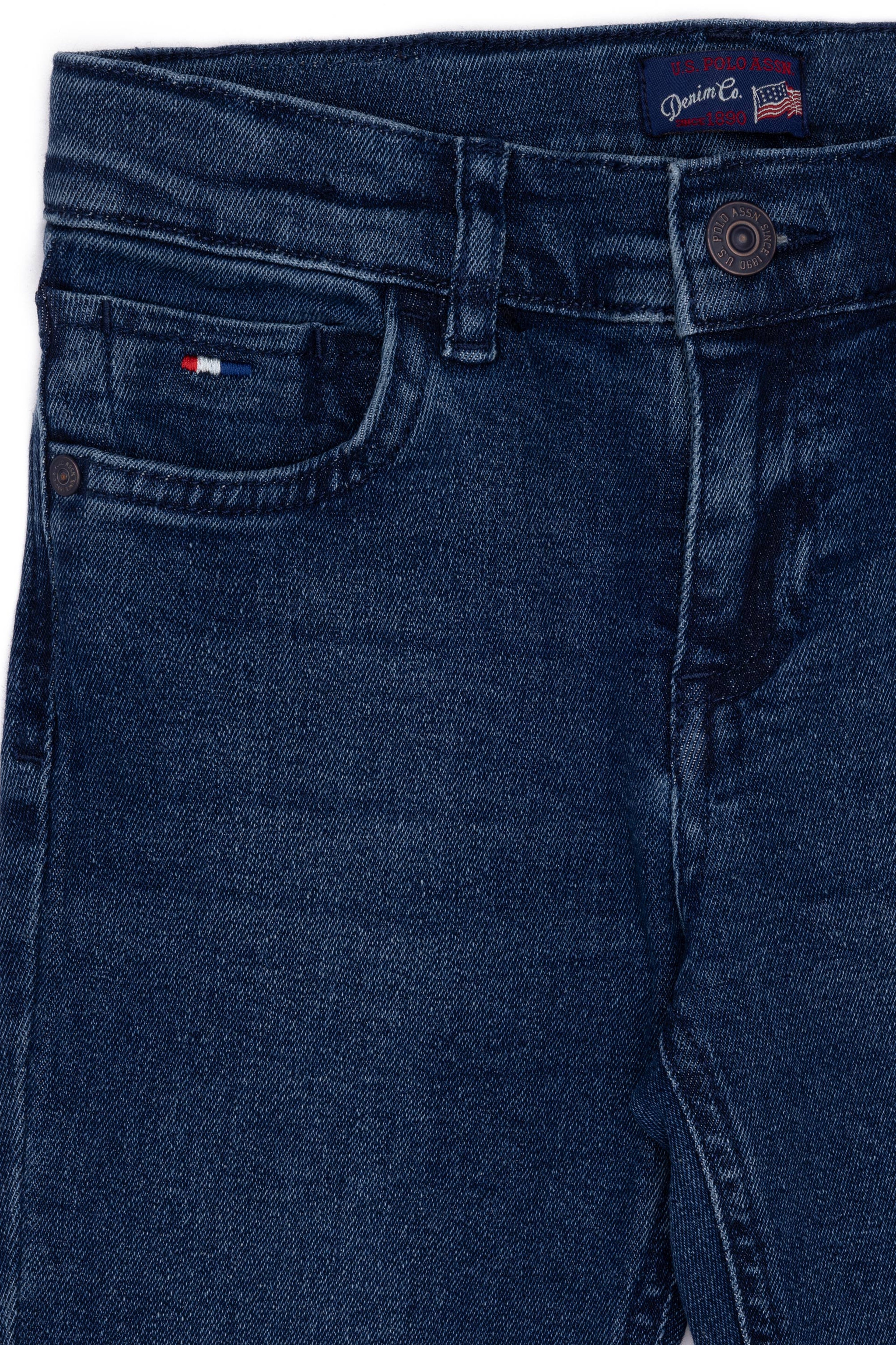 Erkek Çocuk Mavi Jean Pantolon - Image 4
