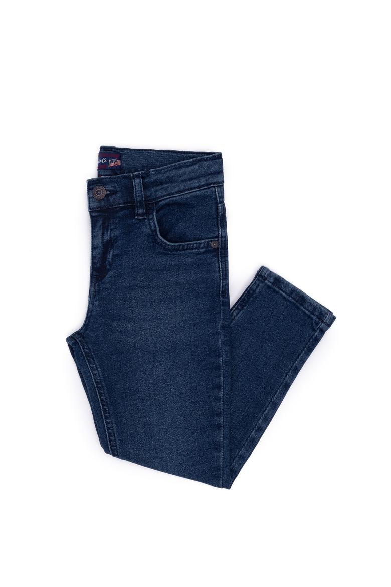 Erkek Çocuk Mavi Jean Pantolon