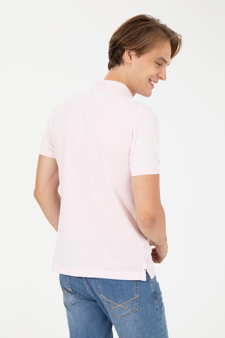 Erkek Lila Basic Tişört - 50222632067