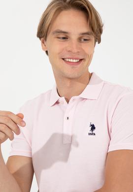 Erkek Lila Basic Tişört - 50222632067