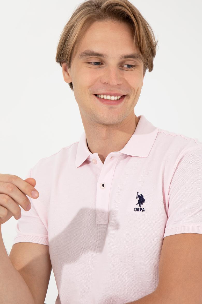 Erkek Lila Basic Tişört - 50222632067