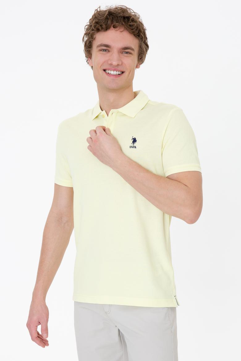 Erkek Su Yeşili Basic Tişört