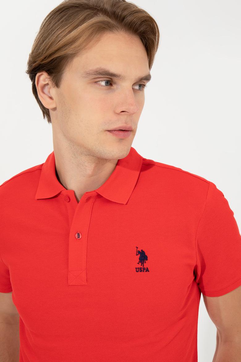 Erkek Kırmızı Basic Tişört