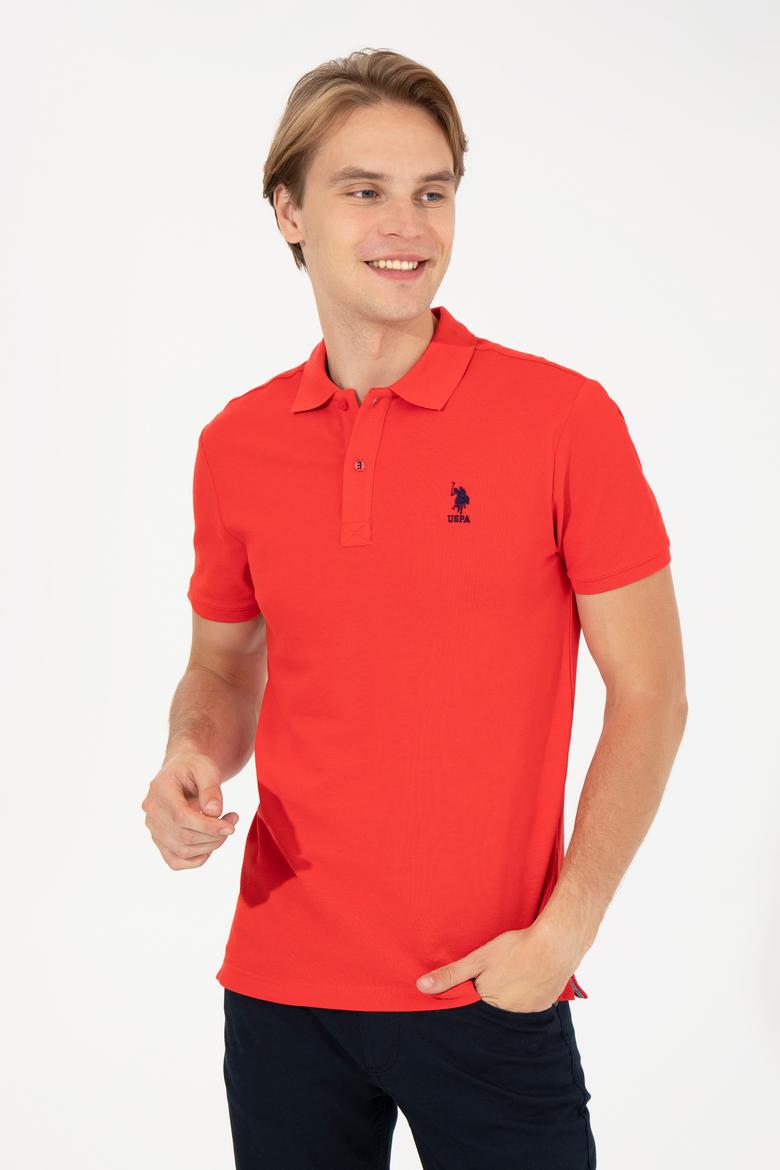 Erkek Kırmızı Basic Tişört - 50222632297