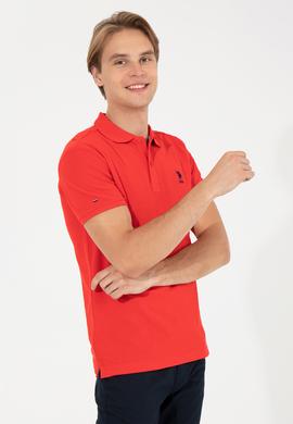 Erkek Kırmızı Basic Tişört - 50222632297