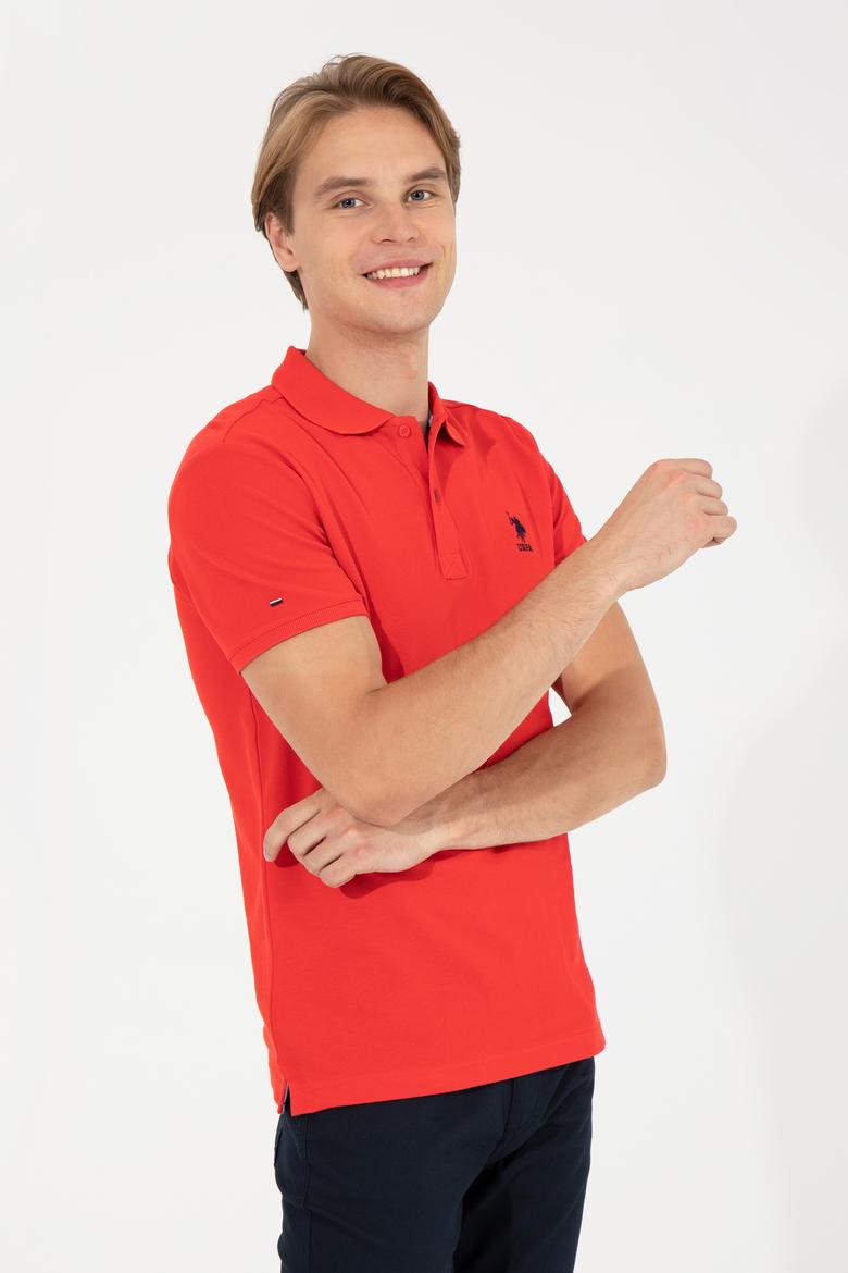 Erkek Kırmızı Basic Tişört - 50222632297