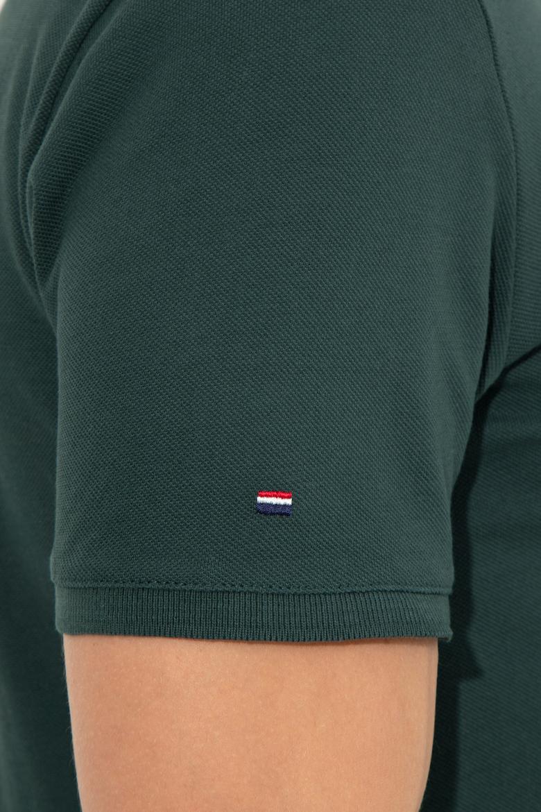 Erkek Koyu Yeşil Basic Tişört - 50224066049