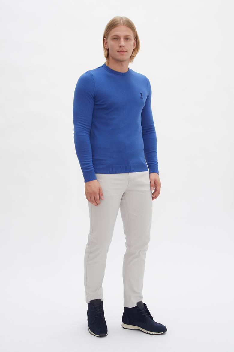 Erkek Koyu Mavi Basic Kazak - 50224739060