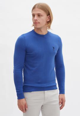 Erkek Koyu Mavi Basic Kazak - 50224739060