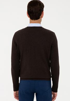 Erkek Kahverengi Basic Kazak - 50224740037