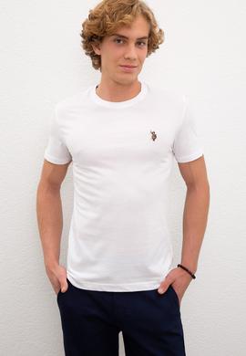 Erkek Beyaz T-Shirt - 50230888003