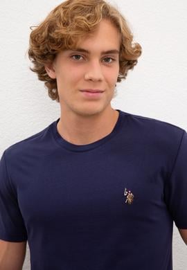 Erkek Lacivert T-Shirt - 50230888016