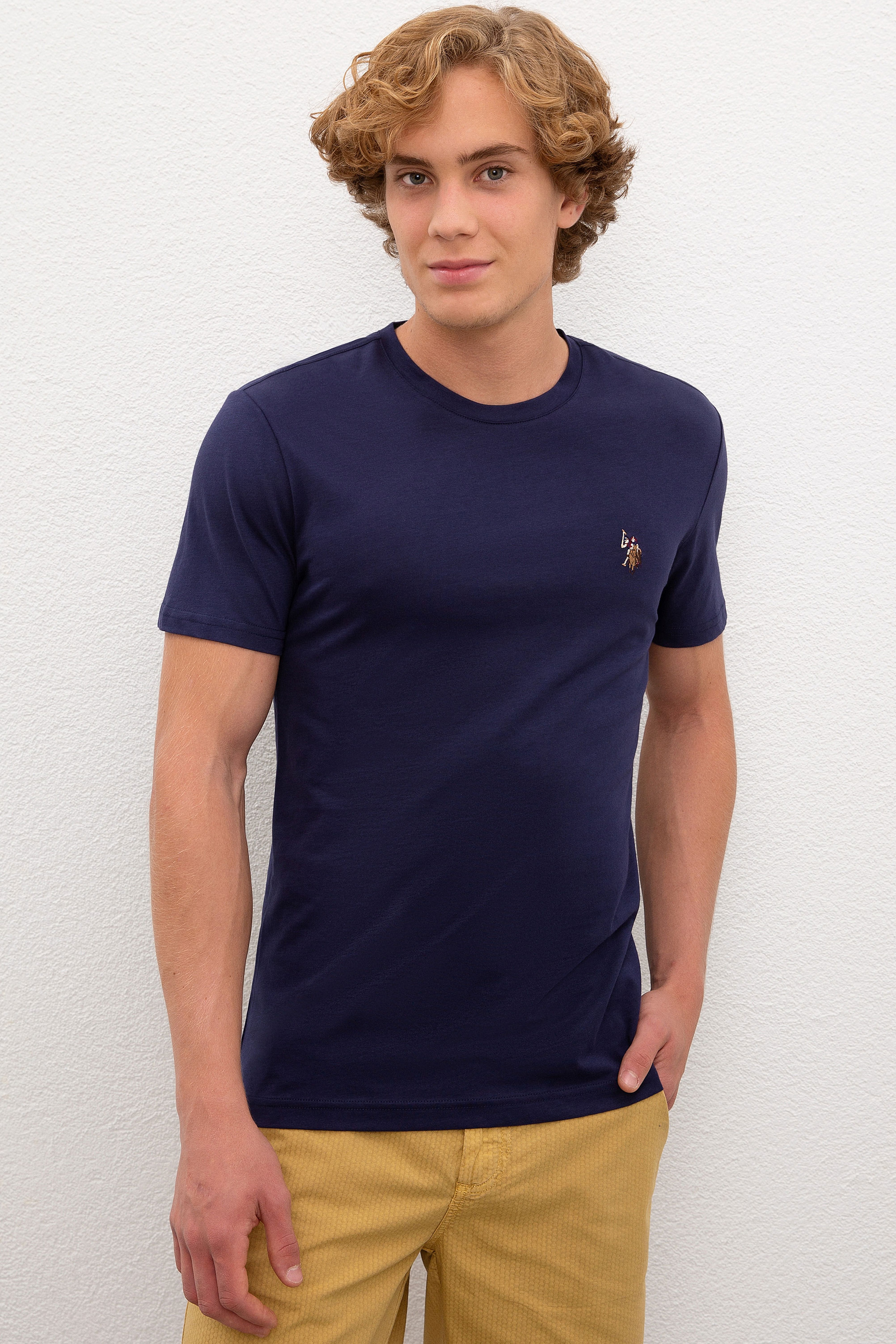 Erkek Lacivert T-Shirt - Image 1