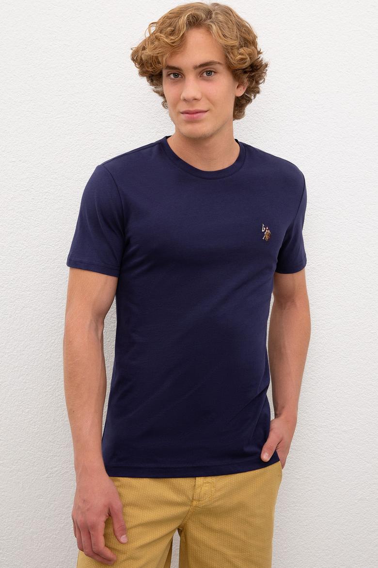 Erkek Lacivert T-Shirt