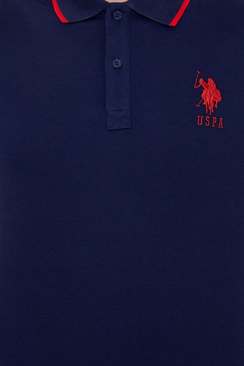 Erkek Lacivert Basic Polo Yaka Tişört - 50231766041
