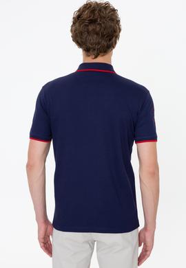 Erkek Lacivert Basic Polo Yaka Tişört - 50231766041