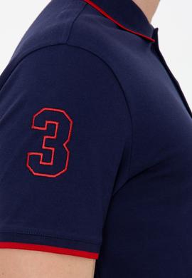 Erkek Lacivert Basic Polo Yaka Tişört - 50231766041