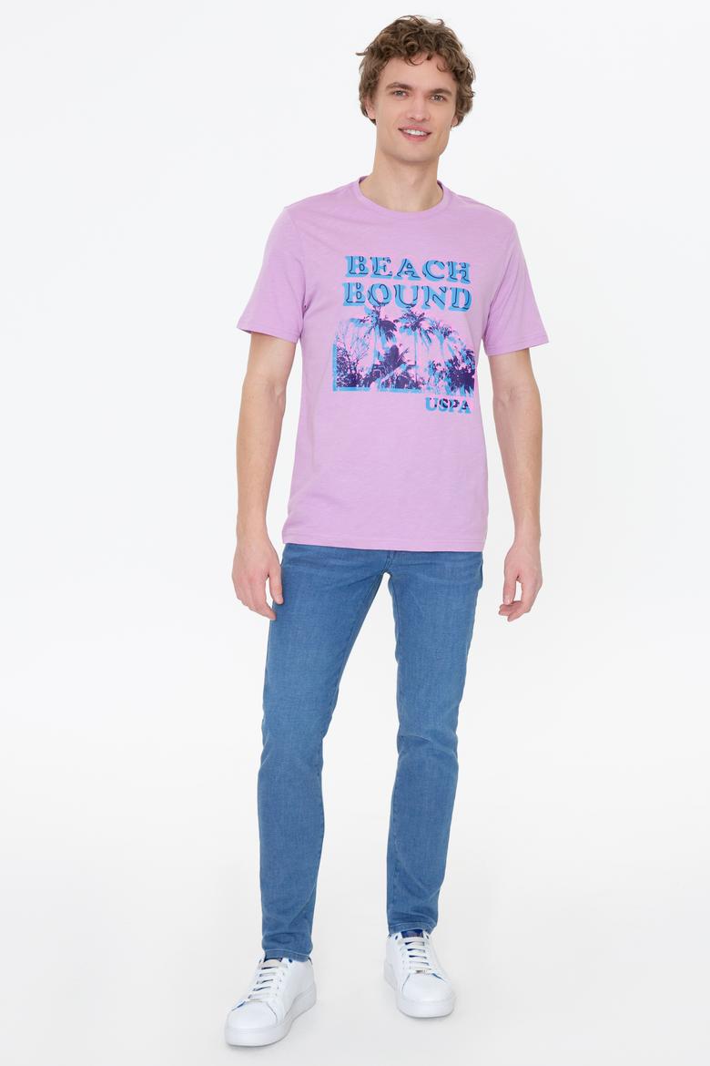 Erkek Eflatun Tişört - 50231985018