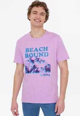 Erkek Eflatun Tişört - 50231985018