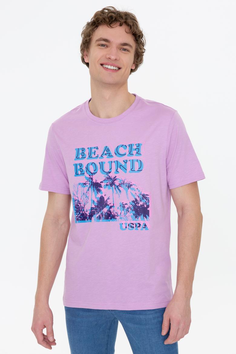 Erkek Eflatun Tişört - 50231985018