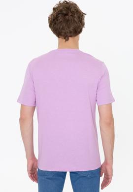 Erkek Eflatun Tişört - 50231985018