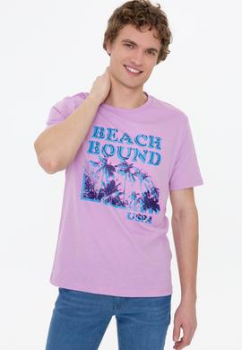 Erkek Eflatun Tişört - 50231985018