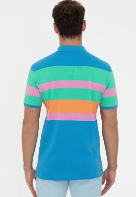 Erkek Kobalt Mavi Tişört - 50231988016