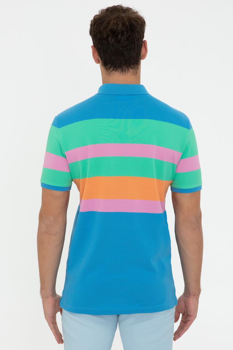 Erkek Kobalt Mavi Tişört - 50231988016