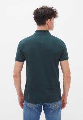 Erkek Koyu Yeşil Basic Tişört - 50232132051