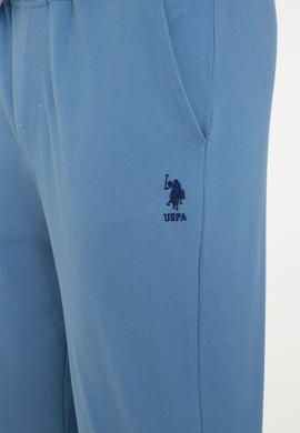 Erkek İndigo Örme Şort - 50232280037