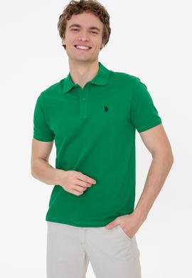 Erkek Yeşil Basic Tişört - 50232303211