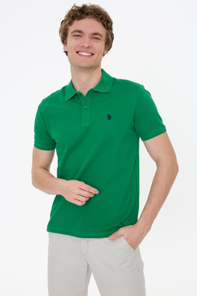 Erkek Yeşil Basic Tişört