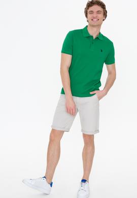 Erkek Yeşil Basic Tişört - 50232303211