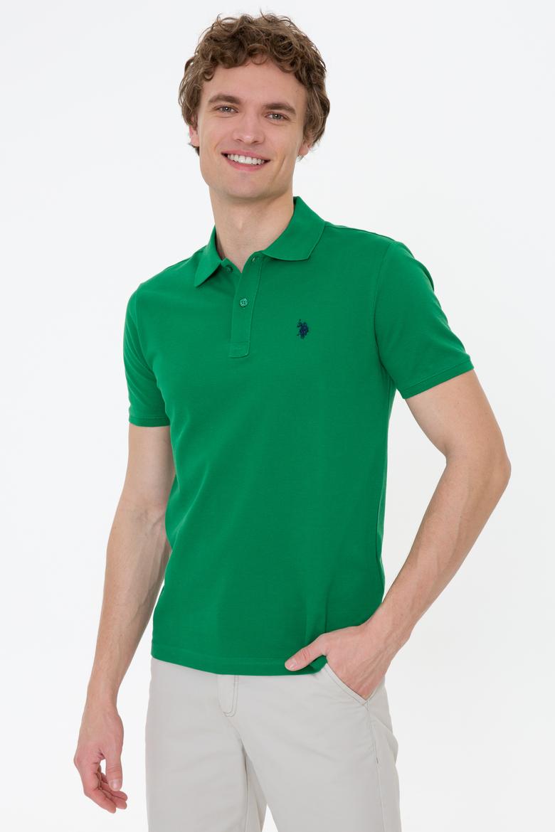 Erkek Yeşil Basic Tişört - 50232303211